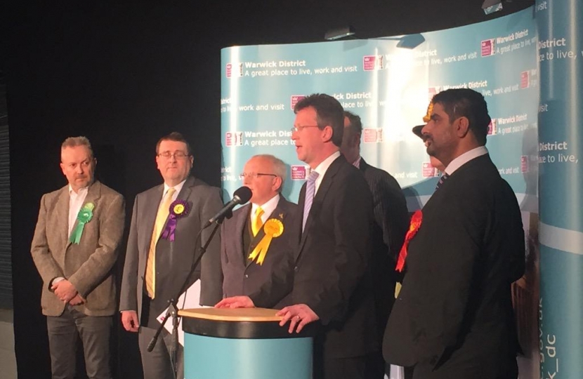 Jeremy Wright MP giving his acceptance speech